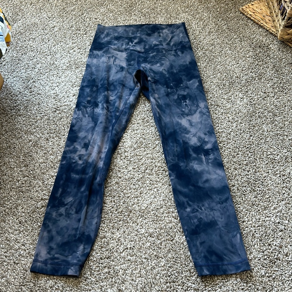 Lululemon align high rise crop leggings size 4